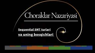 3-Darslik. Sequential SMT turlari va uning bosqichlari
