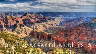 frank ifield    the wayward wind     lyrics