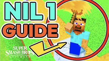 How to NIL 1 Guide (No Impact Land) as Steve in Smash Ultimate | Steve Series