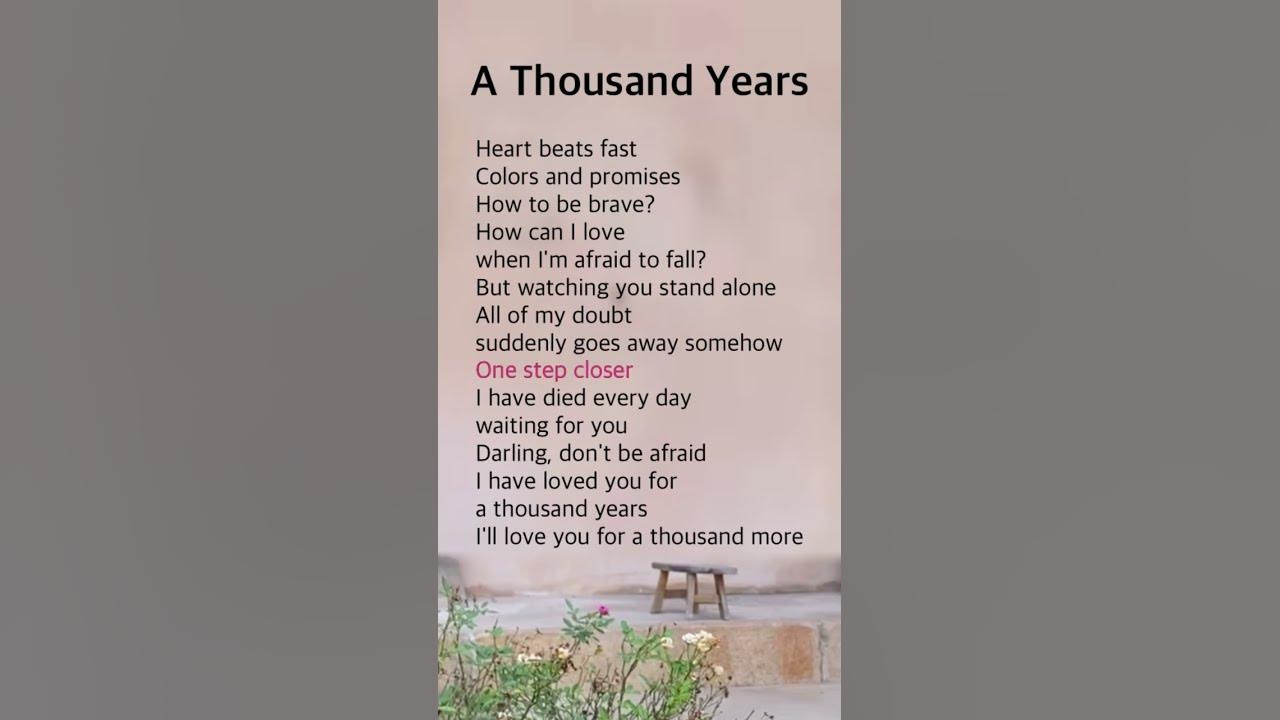A Thousand Years [1] | Christina Perri