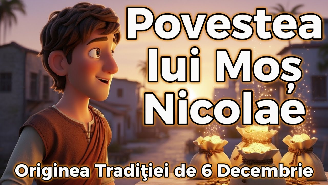 Povestea lui Moș Nicolae pentru Copii 🎁 Legenda și Tradiția Ghetuțelor | Micii Argonauți