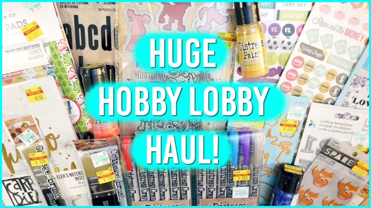 HUGE Hobby Lobby Clearance Haul! YouTube