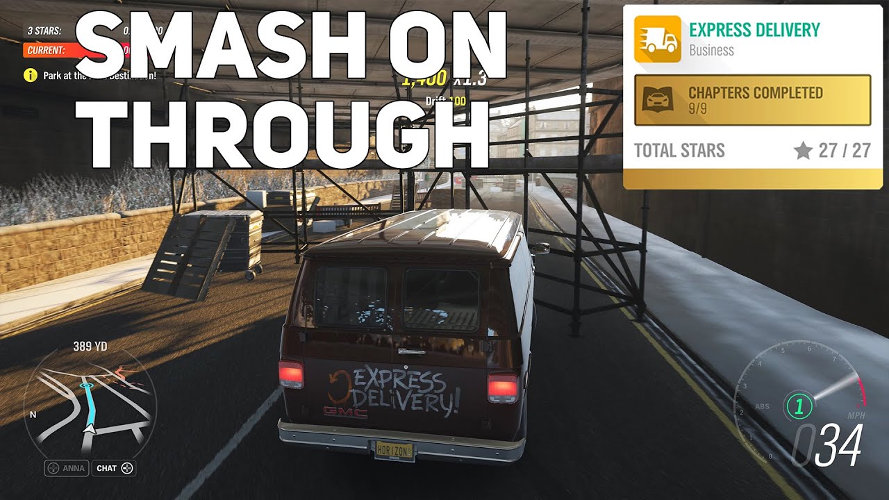 Forza Horizon 4 Smash on through Express Delivery 3 STARS YouTube