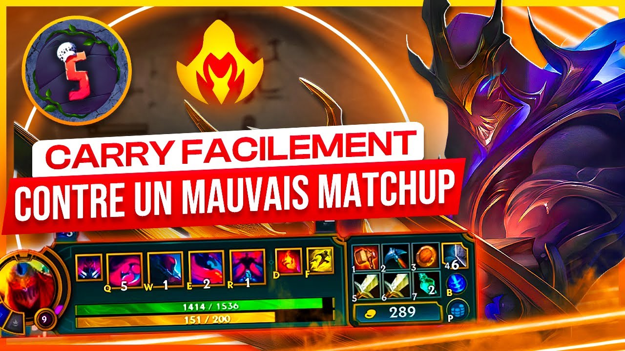 Comment Carry Facilement Contre Un Counterpick