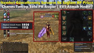 ZeitzquiN | 6000 AP'li Serverın En İtemli BP Priest Charını Tanıtıp Solo PK'ya Çıkıyor! Rise Online