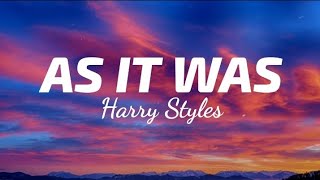 Harry Styles - As It Was Lyrics Thelyricsvibes