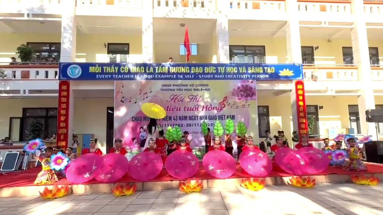 Múa Cõng chữ về Bản - lớp 2A2 Trường Tiểu Học Đại Phúc