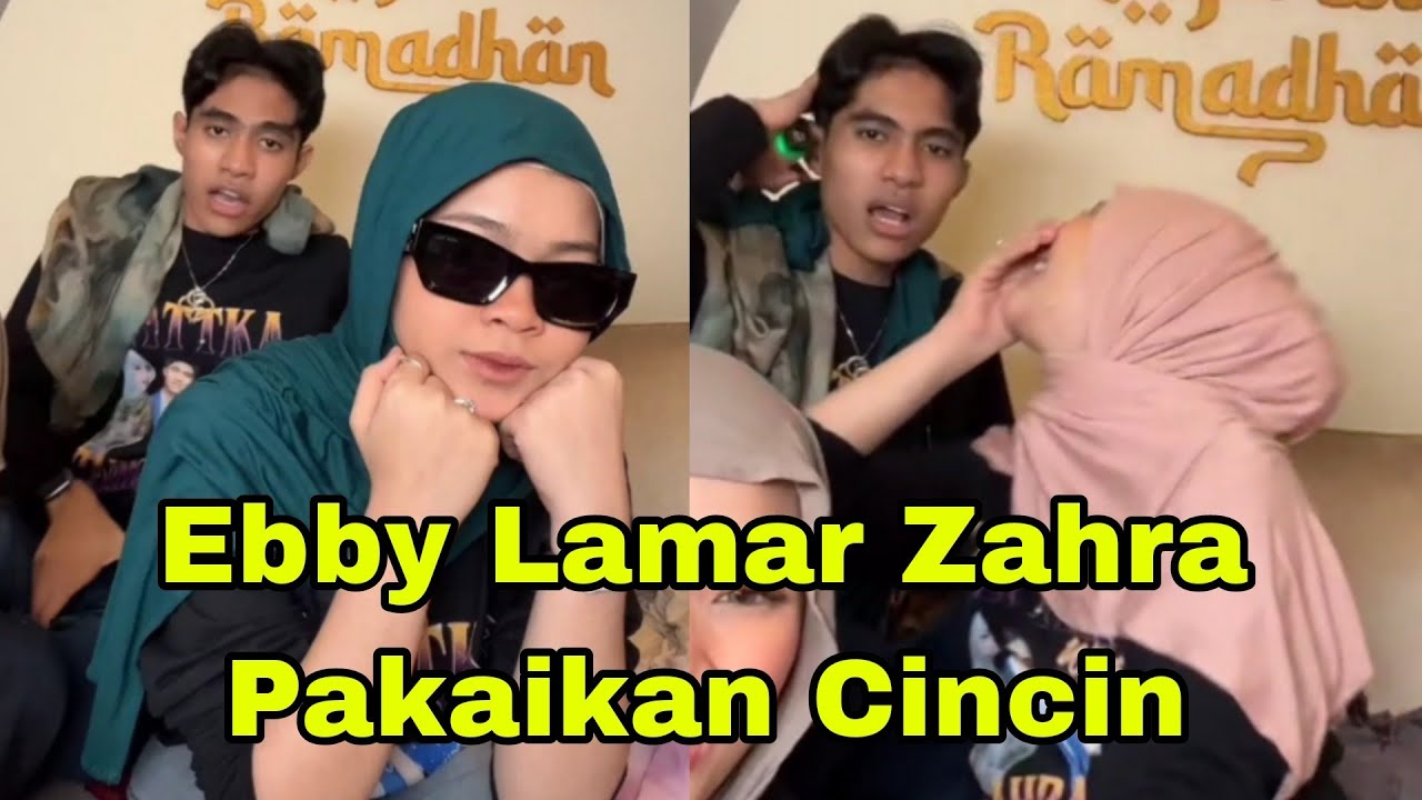 EBBY LAMAR ZAHRA PAKAIKAN CINCIN SI JARI MANIS BIKIN BAPER
