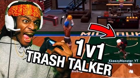 TRASH TALKER 1v1 ME ON NBA 2K20 AND THIS HAPPENED! EXPOSED?!