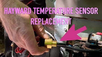 Hayward H400 FD Pool Heater SF ERROR Code (Temperature sensor Replacement) DIY