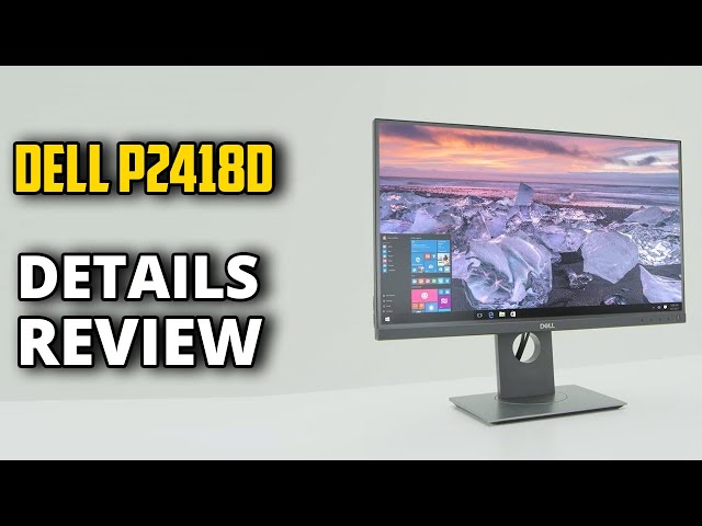 Dell P2418D 24inch 1440p IPS Monitor Review - YouTube