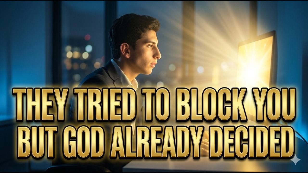 CHOSEN ONE, THEY TRIED TO BLOCK YOU — BUT GOD ALREADY DECIDED ✨🙏