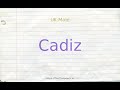 How to pronounce cadiz