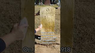 Pvt. William Harrison (not the President) #grave #satisfying #grave #cleaning #asmr Pvt. William Harrison (not the President) #grave #satisfying #grave #cleaning #asmr