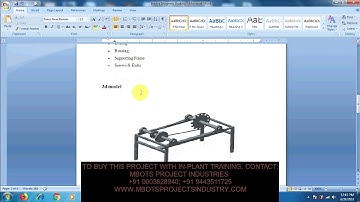 Design and Fabrication of Electro Magnetic Braking Mechanical Project-MBOTS PROJECT INDUSTRY