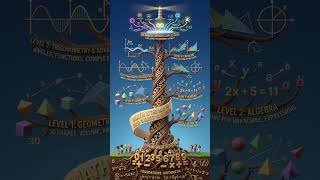 The Ultimate Roadmap of Mathematics: From Arithmetic to the Pinnacle 🏔️📐maths vale subscribe kare👍