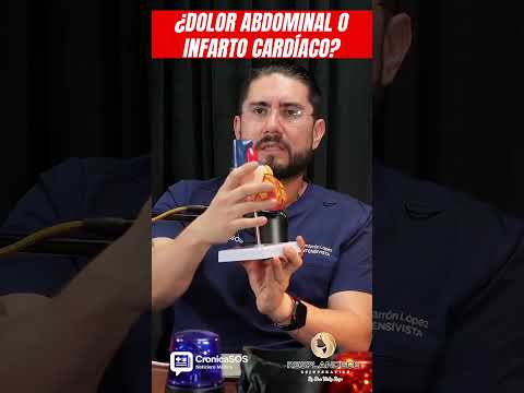 😱DOLOR abdominal puede ser SEÑAL de INFARTO‼️🫀