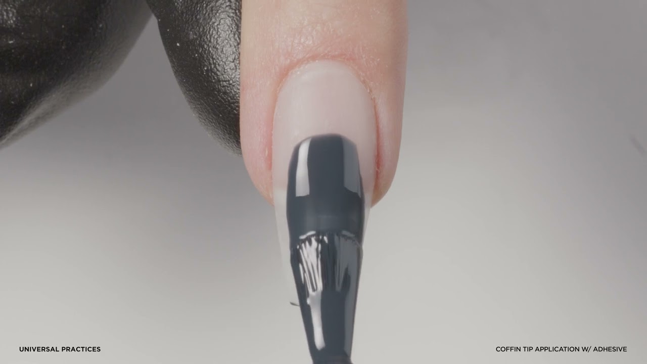CND™ Coffin Tip Application with adhesive