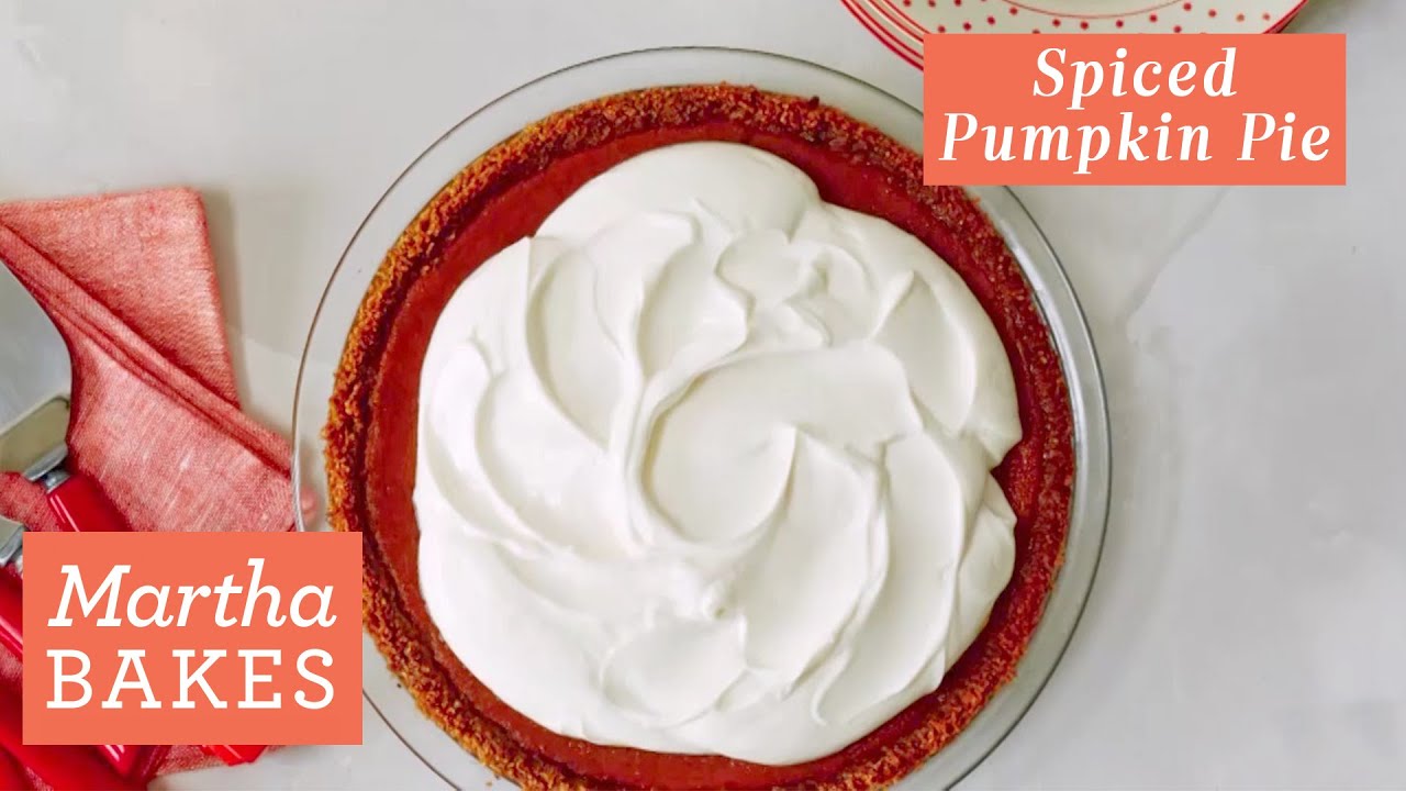 Безглютеновый пряный тыквенный пирог от Марты Стюарт | Рецепты Марты Бейкс