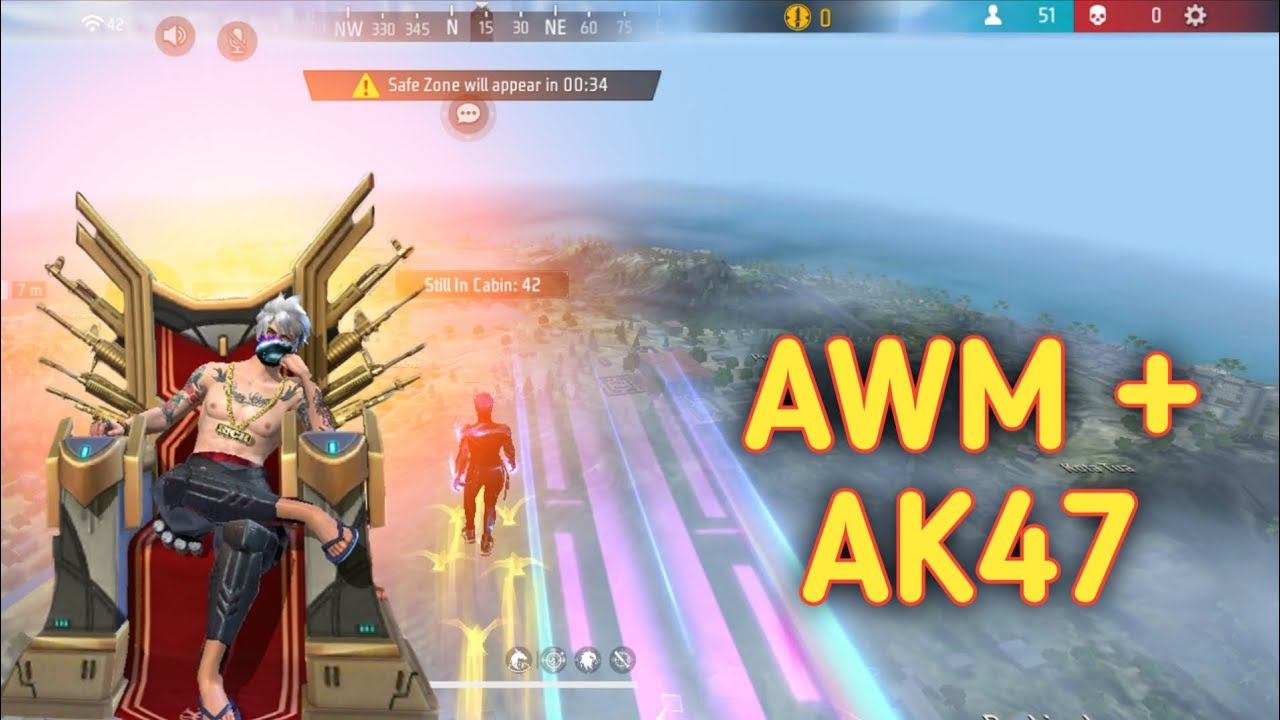 INFINITY TRAIN STATION || AWM AND AK47 BEST COMBO || GARENA FREE FIRE || EPISODE 03