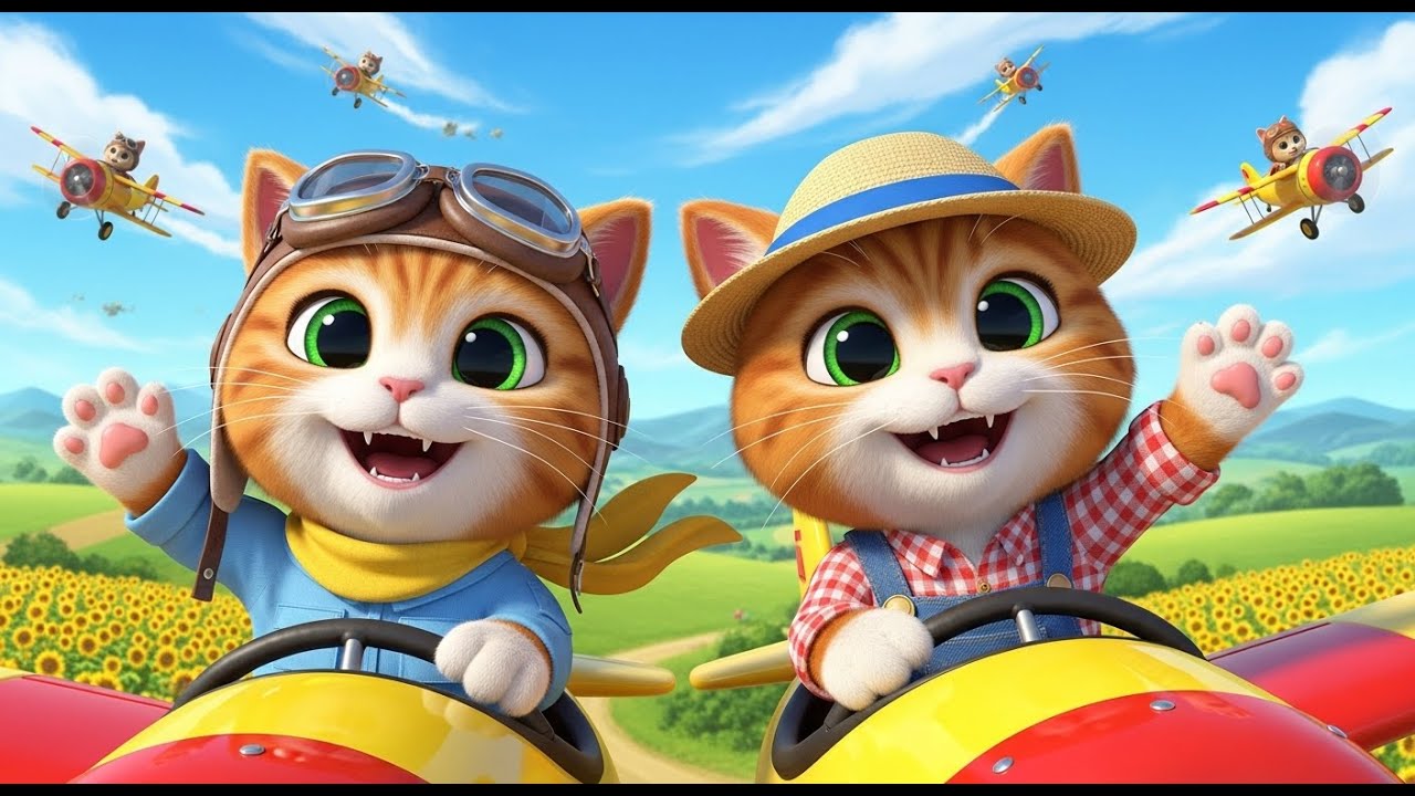 DIY Cat Hat? Mama Cat Trims Fur on the Farm and Makes Tiger Hat For Kittens At Home 🐾🎩🐯