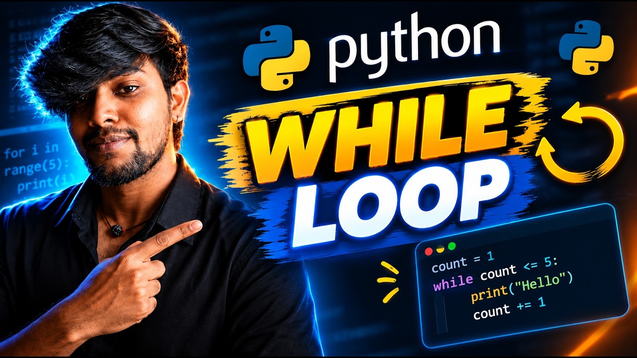 9) Master While Loops in Python - YouTube