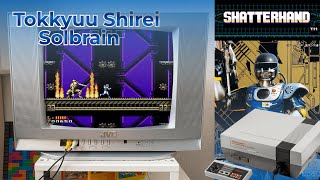 Tokkyuu Shirei Solbrain (Shatterhand) он же Robocop 4 - играем на NES mini!