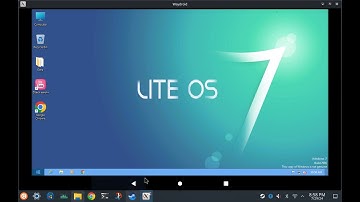 Windows 7 Pro LiteOS on Limbo PC Emulator x86