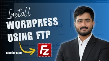 How to Install WordPress Using FTP | How to setup WordPress via FTP