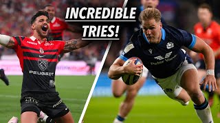 32 Unbelievable Rugby Tries in 2023 - Impossible to Forget!