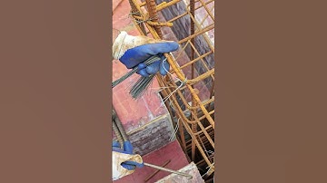 Tie the rebar by hand - ingenious tools to help the work