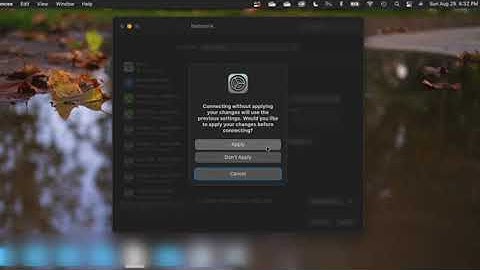 Setting up an L2TP VPN on Mac