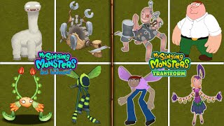 MonsterBox: DEMENTED DREAM ISLAND with Humans Transformed | My Singing Monsters TLL Incredibox