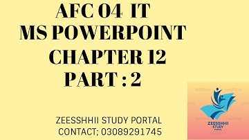 AFC IT Chapter 12 Powerpoint (Part 2)