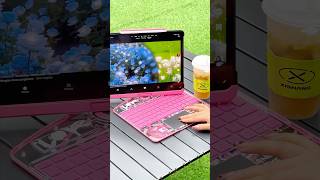 iPad keyboard Pink Y2K Vision —Where Transparent Innovation Meets Modern Style💗#ipad #ipadkeyboard
