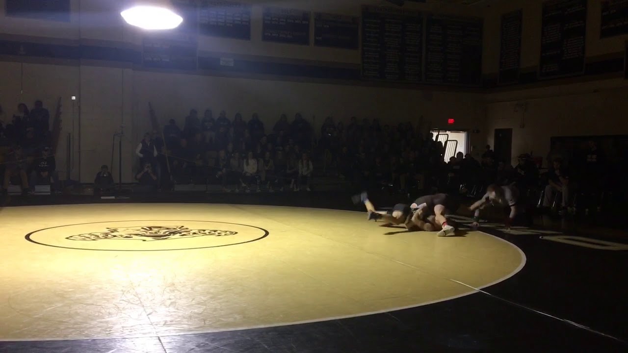 Delran’s Bryan Miraglia wins by pin vs. Point Boro