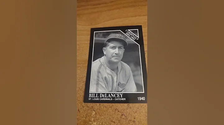 Bill DeLancey MLB Baseball Card #2