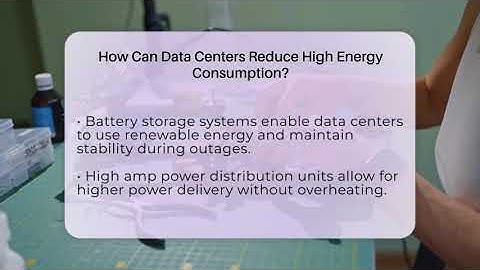 How Can Data Centers Reduce High Energy Consumption? - Talking Tech Trends