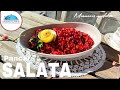BİR SAĞLIK DEPOSU💢HARİKA SOSUYLA KIRMIZI PANCAR SALATASI+Sunum Fikri #ramazan #salata