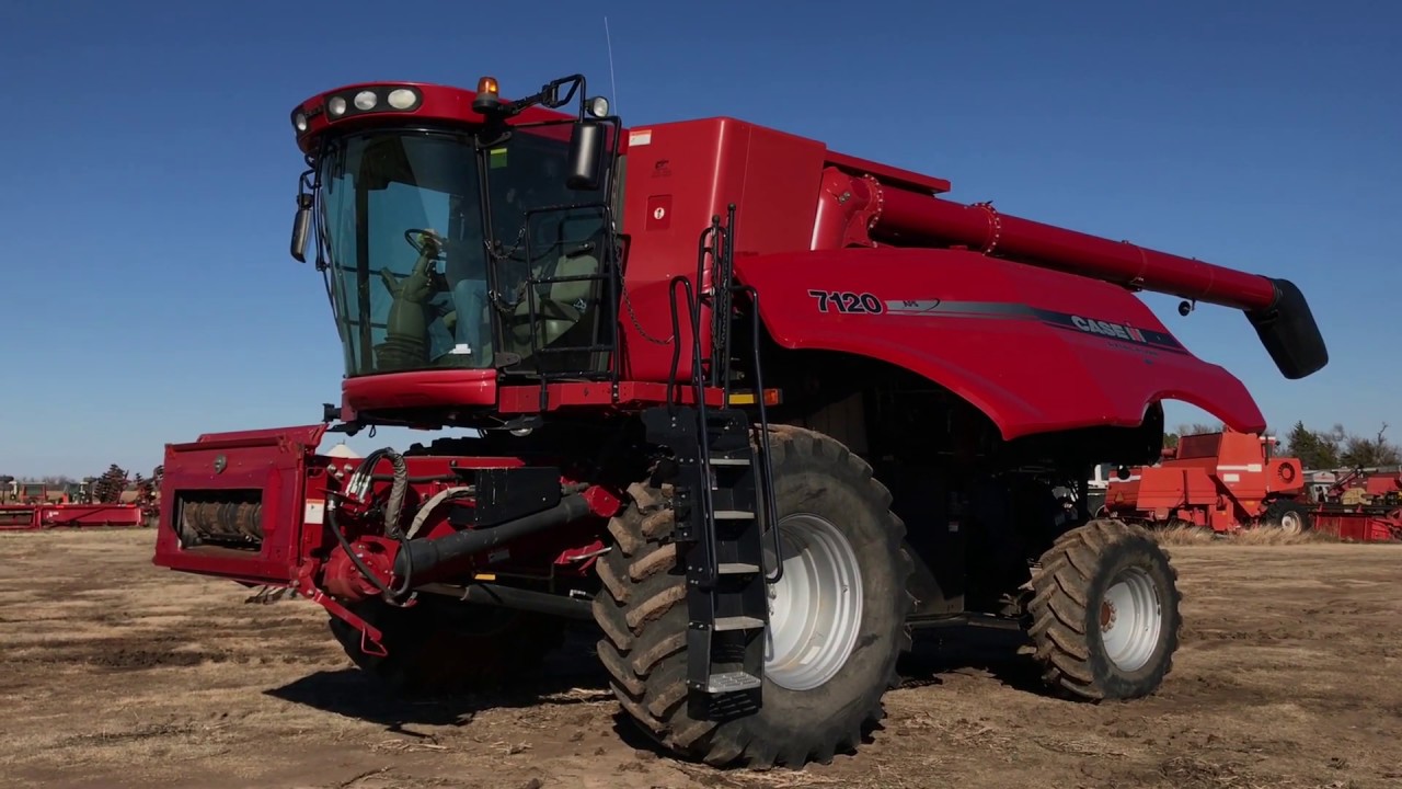 2011 Case IH 7120 Axial Flow Combine YouTube