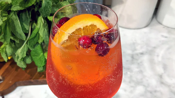 How to Make a Cranberry Aperol Spritz for the Holidays | John Cusimano