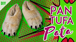 Como fazer Pantufa de Pata/Garra para o inverno (Pantufa Fechada)