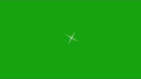 teeth shining green screen video || star twinkling green screen video