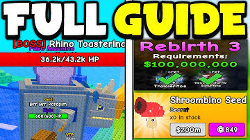 FULL GUIDE for NEW BOSS UPDATE in Plants Vs Brainrots Roblox