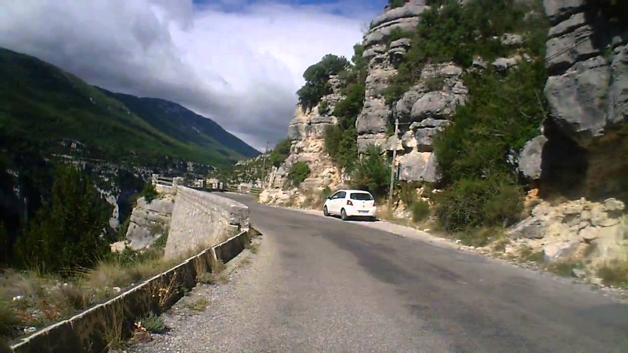 Route de Crête am Gorges du Verdon, Grand Canyon du Verdon, La route des Crêtes