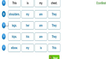 Hello Felix | Listening Unit 10 From head to toes - Learning english for kids