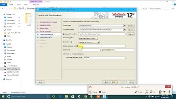 how to install Oracle Database 12c Release 2 in windows 10