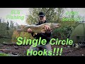 Pike fishing with single circle hooks total success