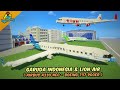 Minecraft | Flight Test Garuda Indonesia ( Airbus A330 neo ) & Lion Air ( Boeing 737 900ER )