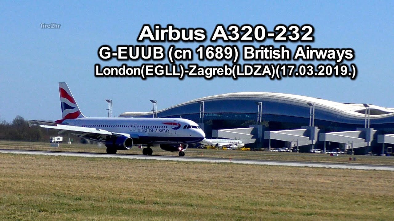 Airbus A320232 (GEUUB) British Airways_Zagreb(LDZA)(17.03.2019
